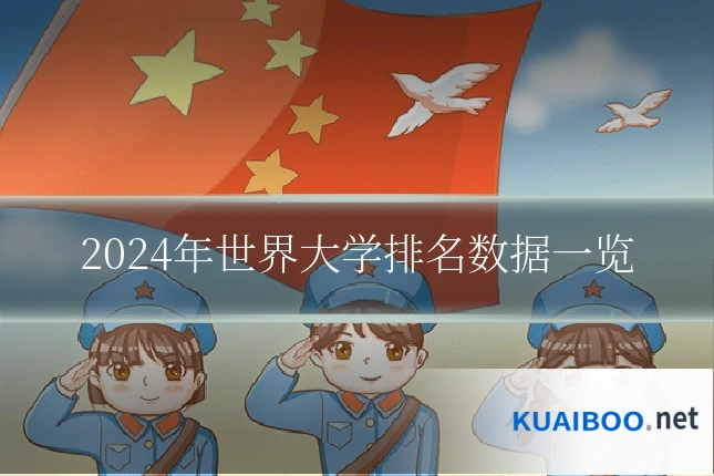 2024年世界大学排名数据一览