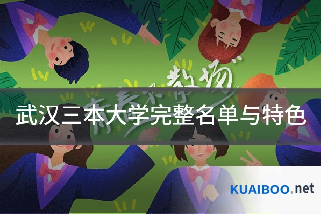 武汉三本大学完整名单与特色