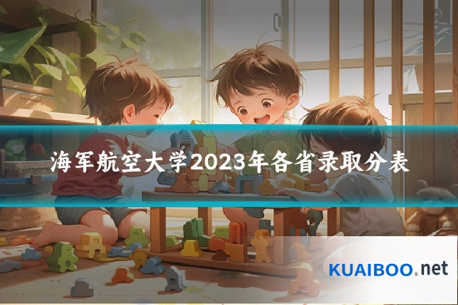 海军航空大学2023年各省录取分表