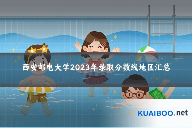 西安邮电大学2023年录取分数线地区汇总