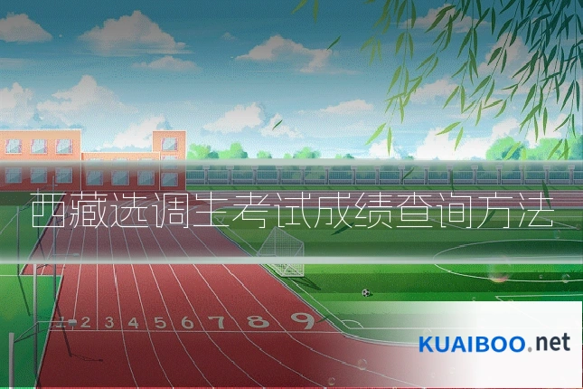 西藏选调生考试成绩查询方法