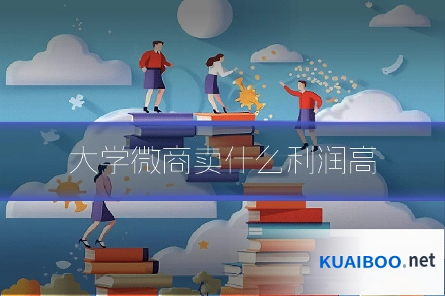 大学微商卖什么利润高