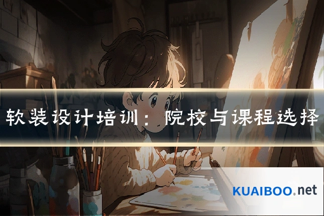 软装设计培训：院校与课程选择