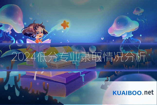 2024低分专业录取情况分析