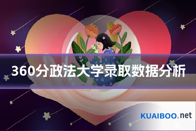 360分政法大学录取数据分析