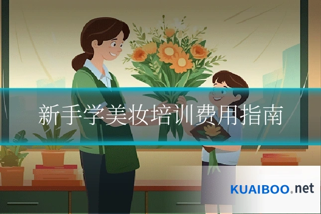 新手学美妆培训费用指南