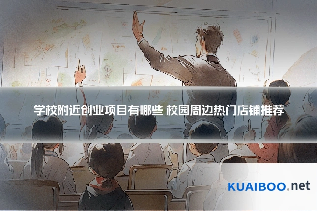 学校附近创业项目有哪些 校园周边热门店铺推荐