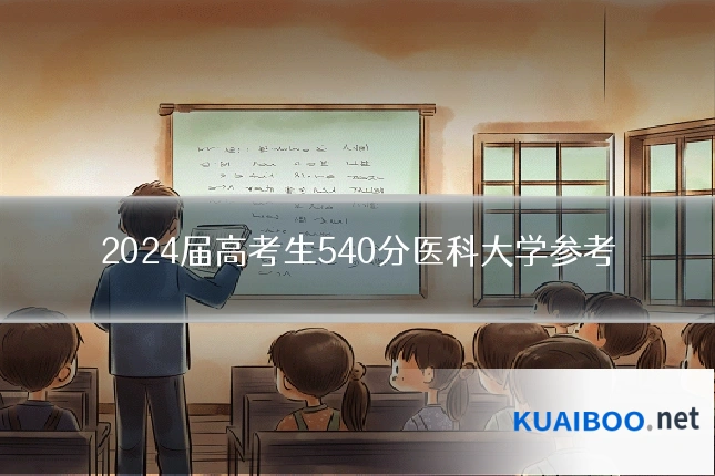 2024届高考生540分医科大学参考