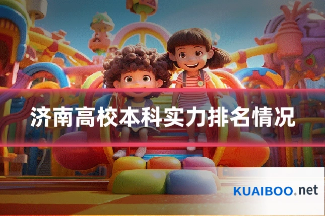 济南高校本科实力排名情况