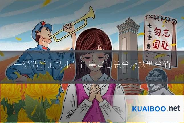 一级造价师技术与计量考试总分及题型分值