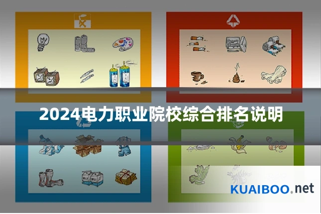 2024电力职业院校综合排名说明