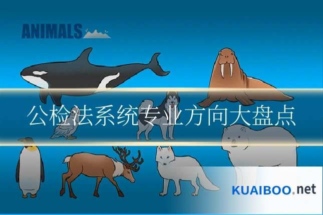 公检法系统专业方向大盘点