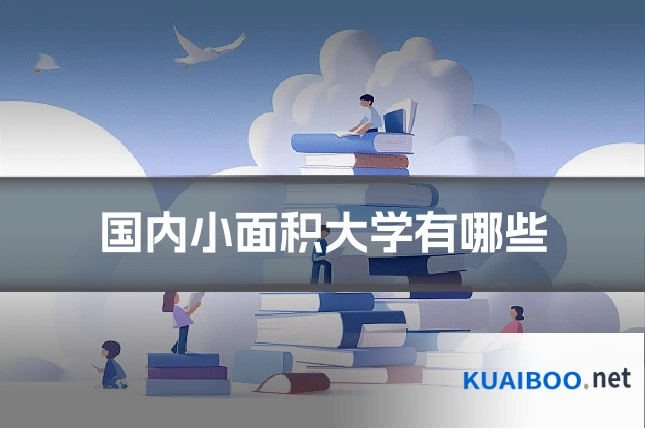 国内小面积大学有哪些