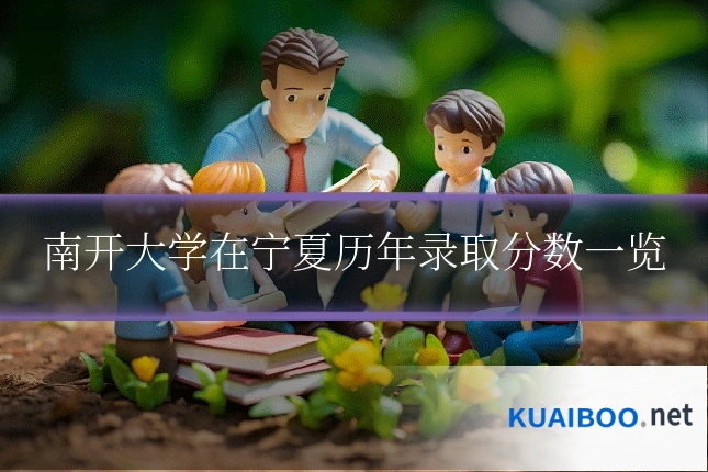南开大学在宁夏历年录取分数一览