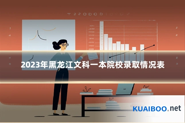 2023年黑龙江文科一本院校录取情况表