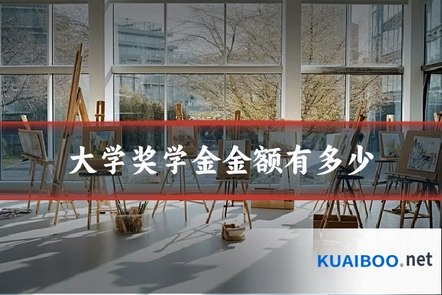 大学奖学金金额有多少