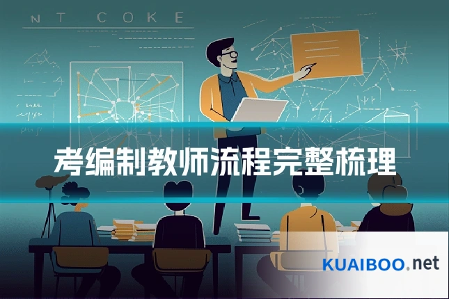 考编制教师流程完整梳理