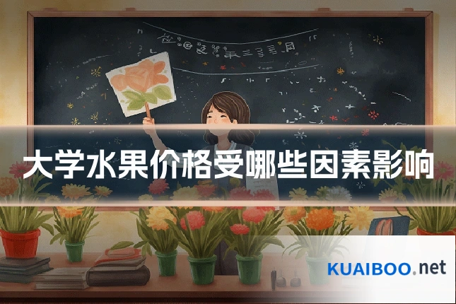 大学水果价格受哪些因素影响