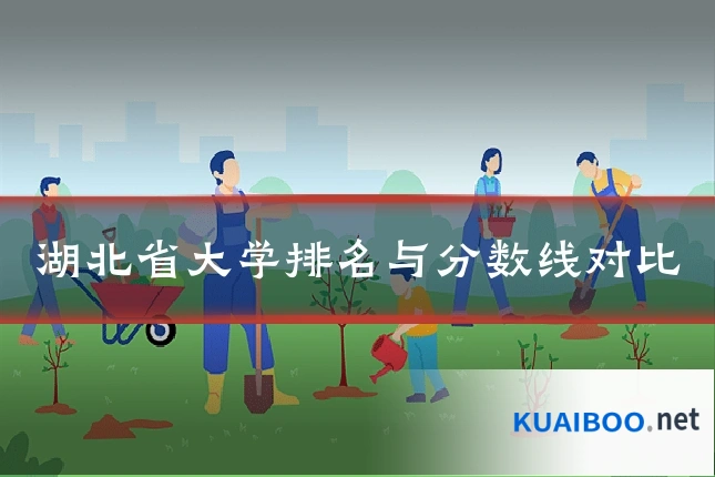 湖北省大学排名与分数线对比
