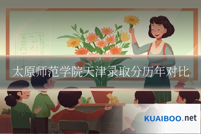 太原师范学院天津录取分历年对比
