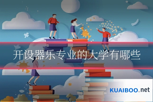 开设器乐专业的大学有哪些