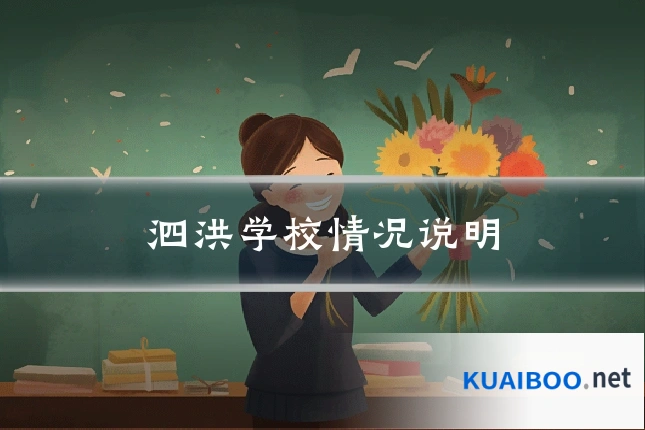 泗洪学校情况说明