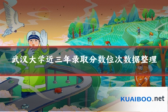 武汉大学近三年录取分数位次数据整理