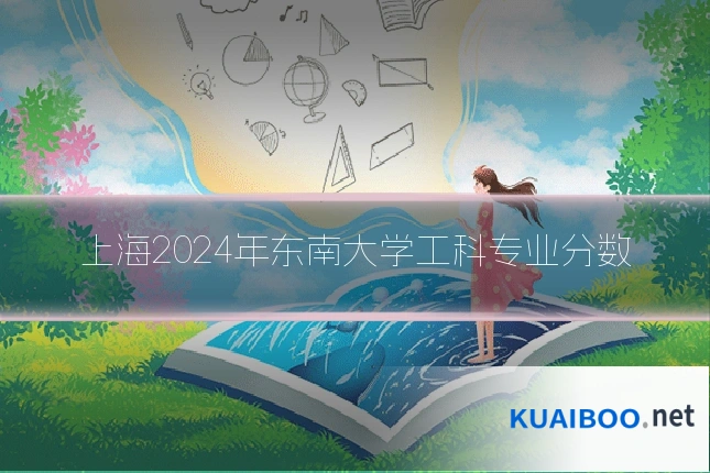 上海2024年东南大学工科专业分数