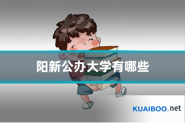阳新公办大学有哪些
