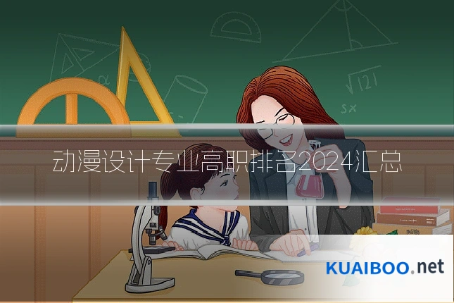 动漫设计专业高职排名2024汇总