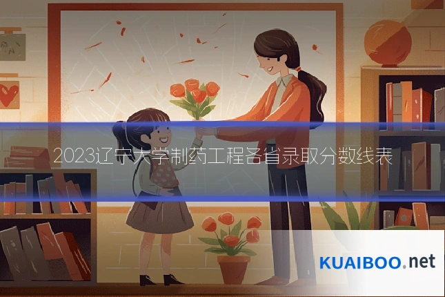 2023辽宁大学制药工程各省录取分数线表