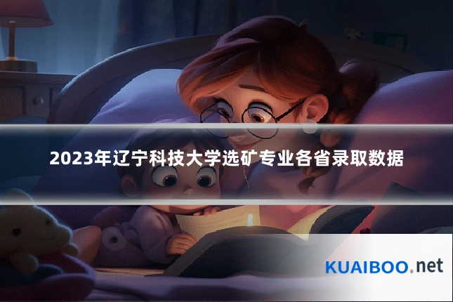 2023年辽宁科技大学选矿专业各省录取数据