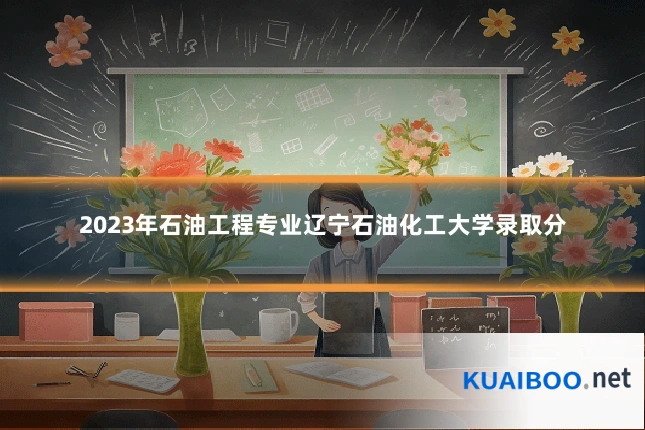 2023年石油工程专业辽宁石油化工大学录取分