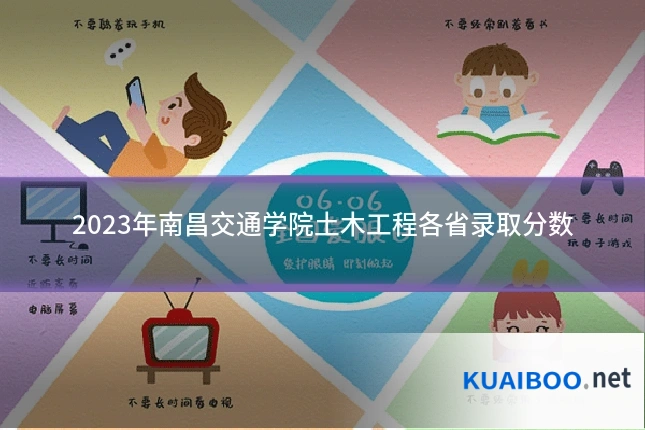 2023年南昌交通学院土木工程各省录取分数