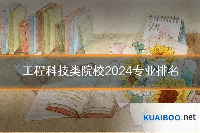 工程科技类院校2024专业排名
