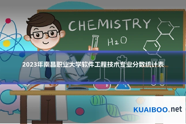 2023年南昌职业大学软件工程技术专业分数统计表