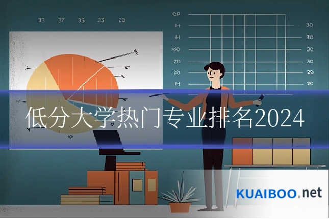 低分大学热门专业排名2024