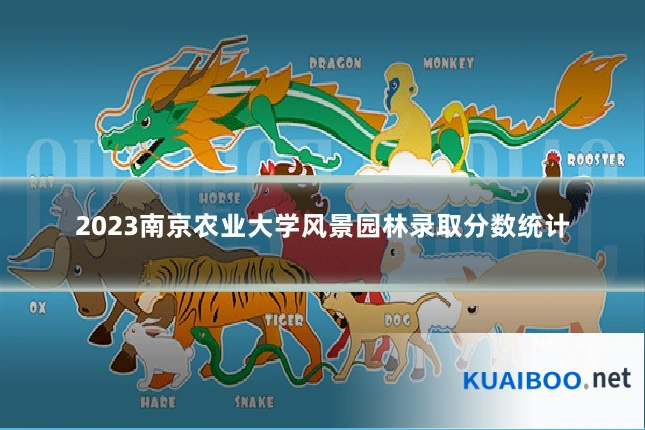 2023南京农业大学风景园林录取分数统计