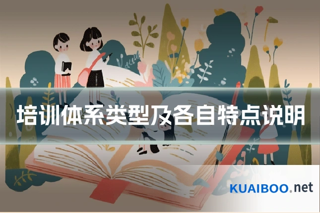 培训体系类型及各自特点说明