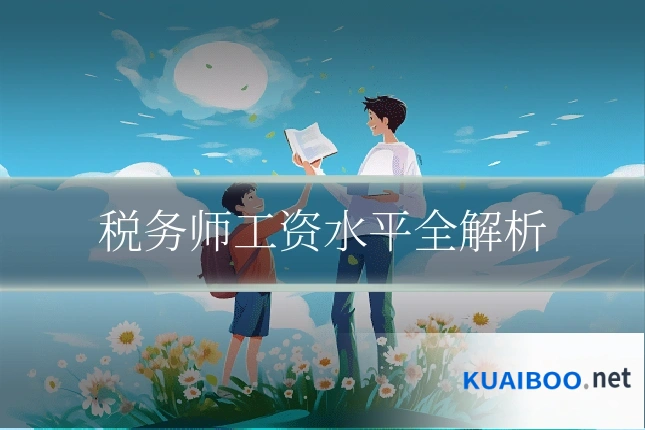 税务师工资水平全解析