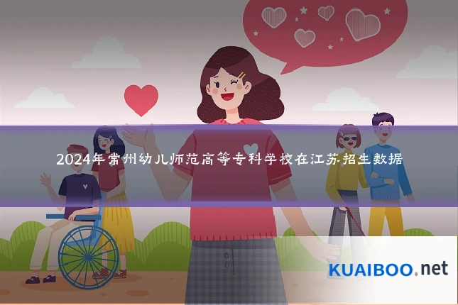 2024年常州幼儿师范高等专科学校在江苏招生数据