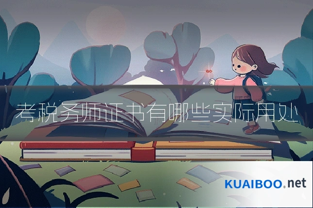 考税务师证书有哪些实际用处