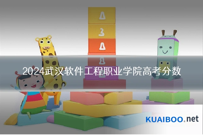 2024武汉软件工程职业学院高考分数