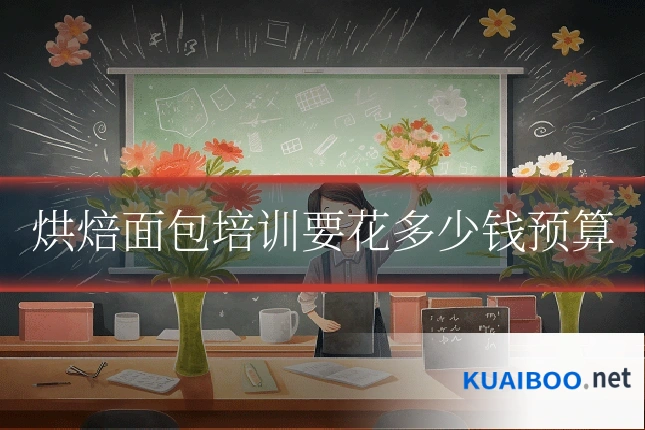 烘焙面包培训要花多少钱预算