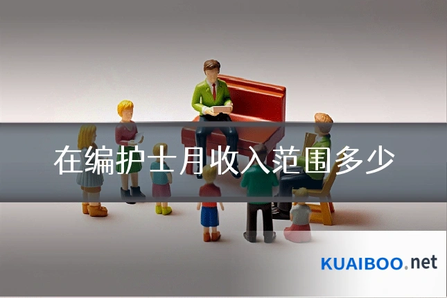 在编护士月收入范围多少
