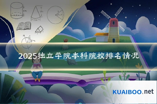 2025独立学院本科院校排名情况