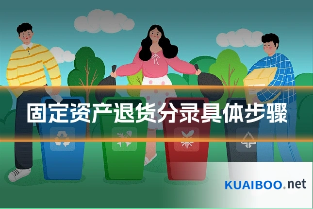 固定资产退货分录具体步骤