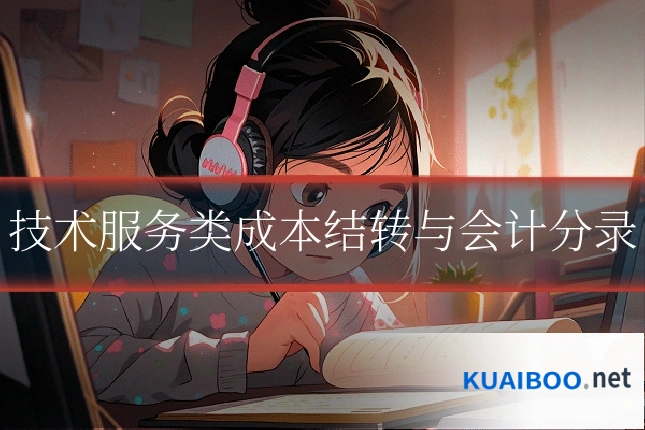 技术服务类成本结转与会计分录