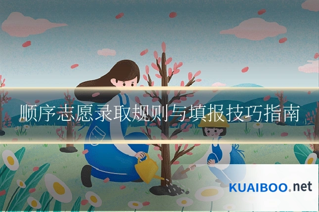 顺序志愿录取规则与填报技巧指南