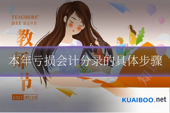 本年亏损会计分录的具体步骤